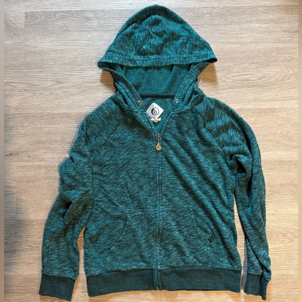 Volcom Zip-Up Hoodie, Size S
